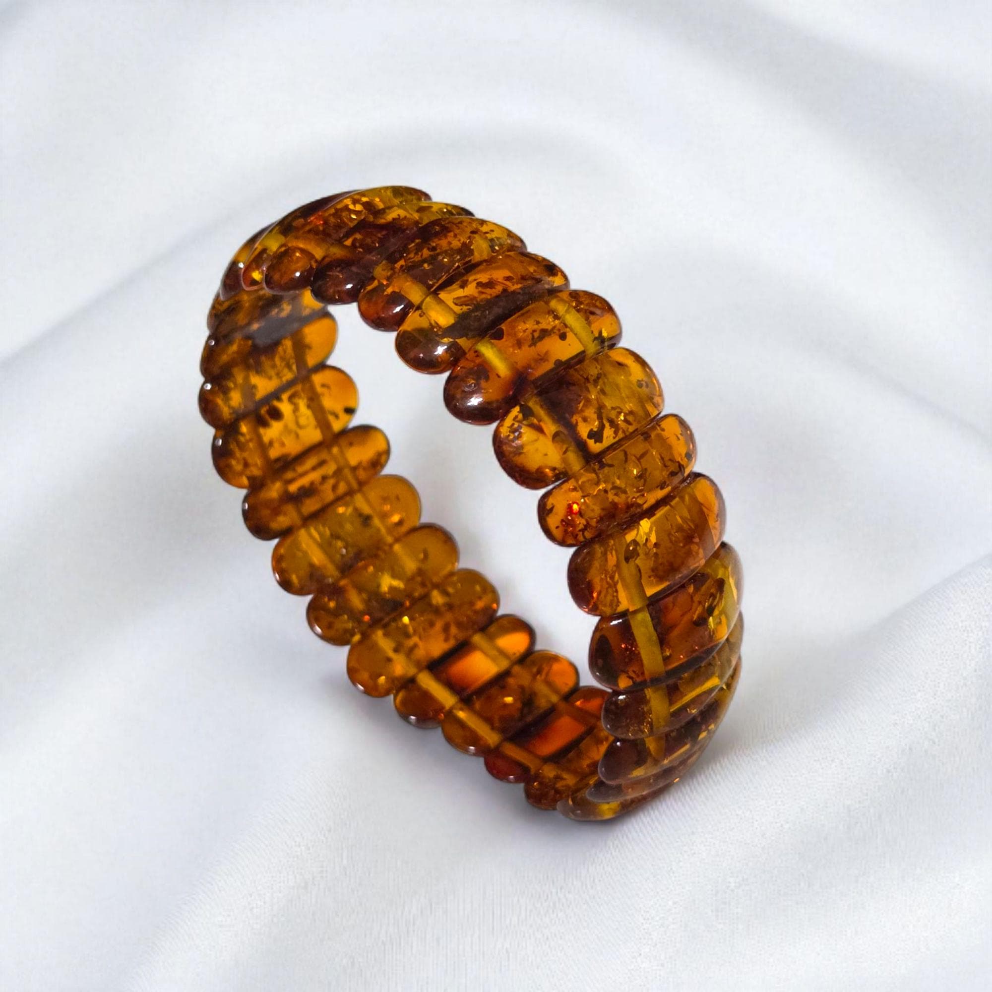 バングル 336 天然琥珀 ヴィンテージ ブレスレット バングル