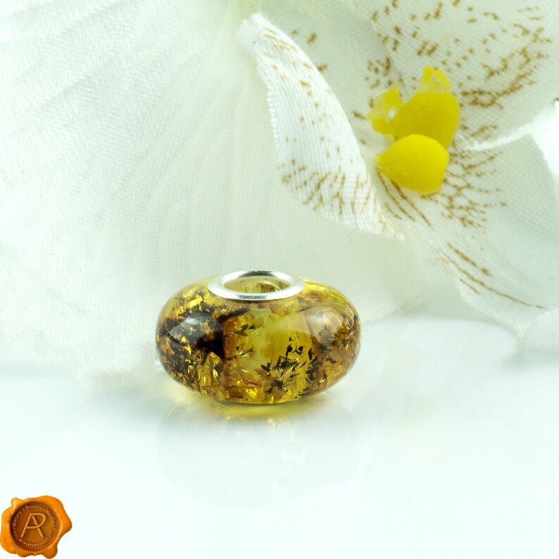 Green Baltic Amber Inclusion Silver Charm Pendant Gift Fits Pandora Trollbeads uk, Gemstone Small Amber Stone Crystal Beads Charms Bracelets