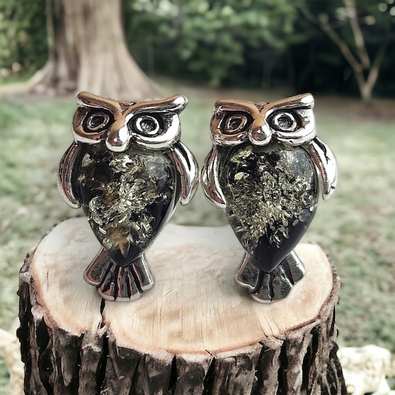 Cute Owl Earrings Post Stud 6mm Antiqued Sterling Silver Cute Owl Earrings Post Stud 6mm Antiqued Sterling Silver