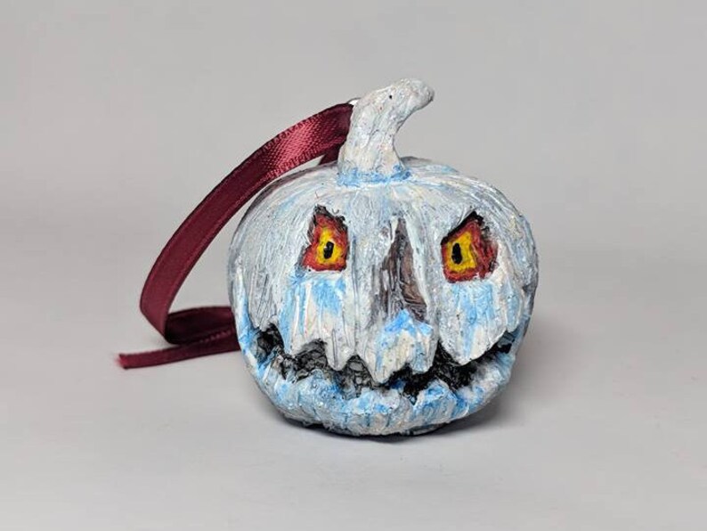 Possessed Jack O' Lantern Christmas Tree Ornament frozen Etsy