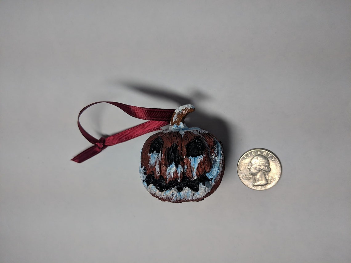 Possessed Jack O' Lantern Christmas Tree Ornament Frozen Etsy