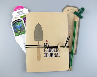 Garden Journal, garden planner, plant tag organizer