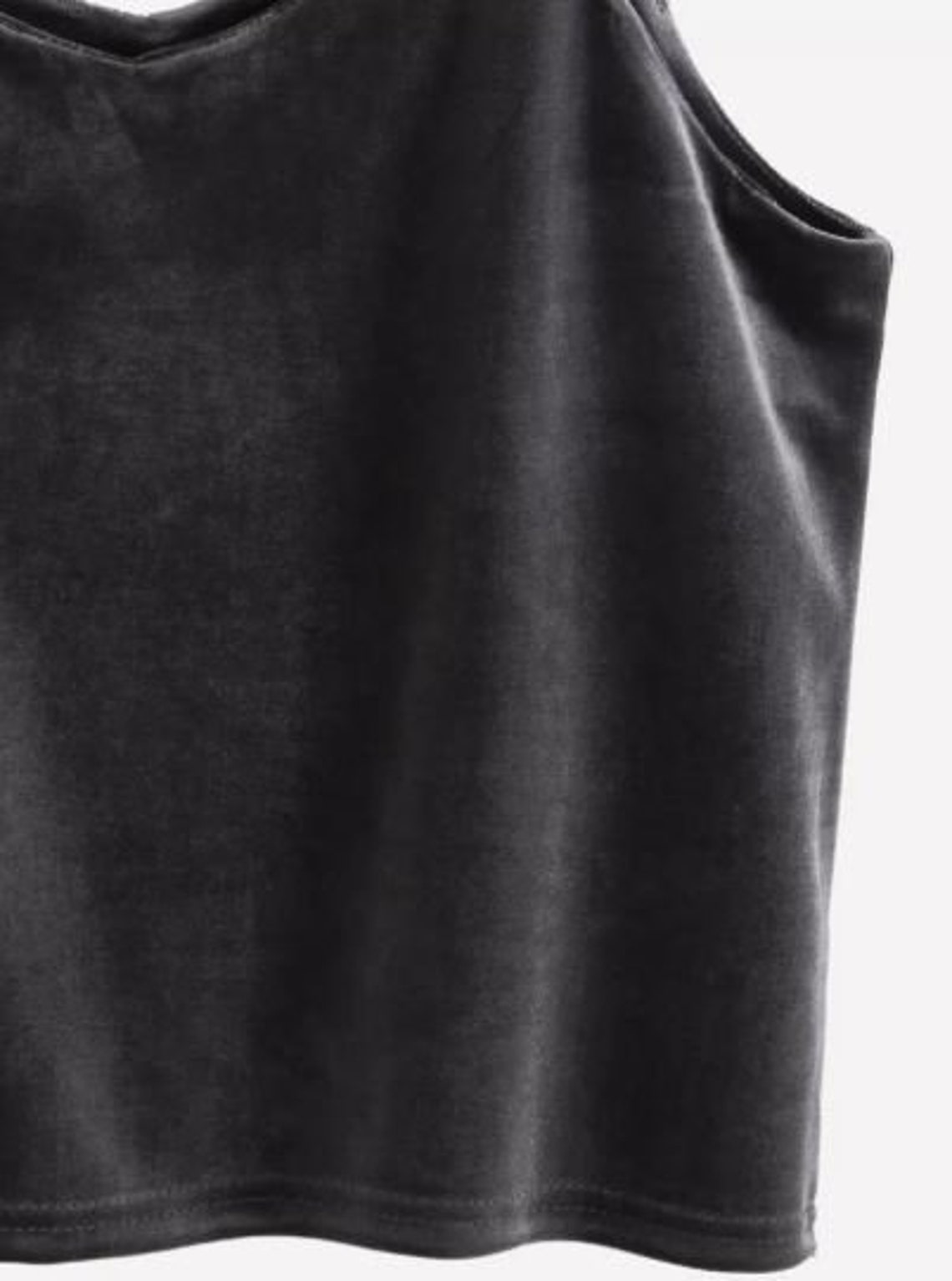 Pair of Charcoal Grey Velvet Curtains Bedroom Velvet Etsy