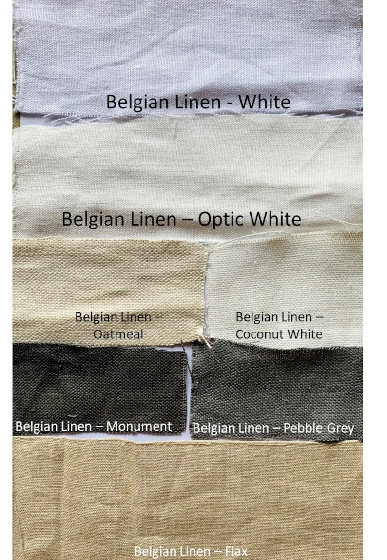 Belgian Linen curtains Linen drapes Multiple colors Custom Etsy
