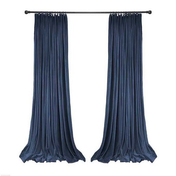 Pair Of Navy Blue Velvet Curtains Bedroom Uk Pair Of Navy Blue Velvet Curtains, Navy Blue Velvet Curtains Uk