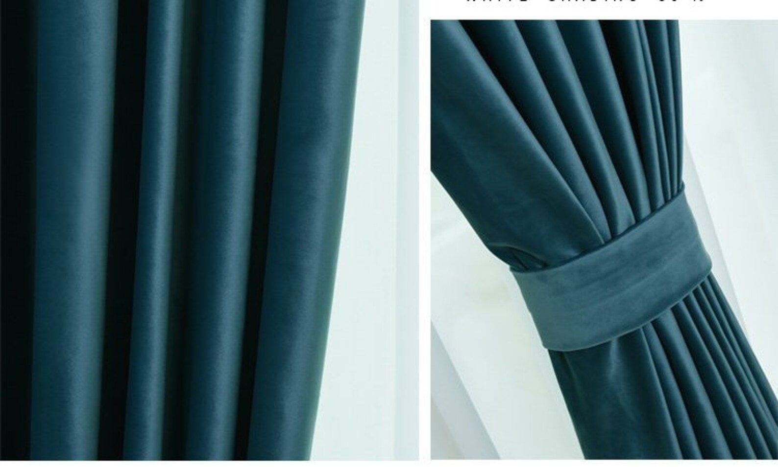 Pair of Peacock Blue Velvet Curtains Bedroom Velvet Curtains - Etsy