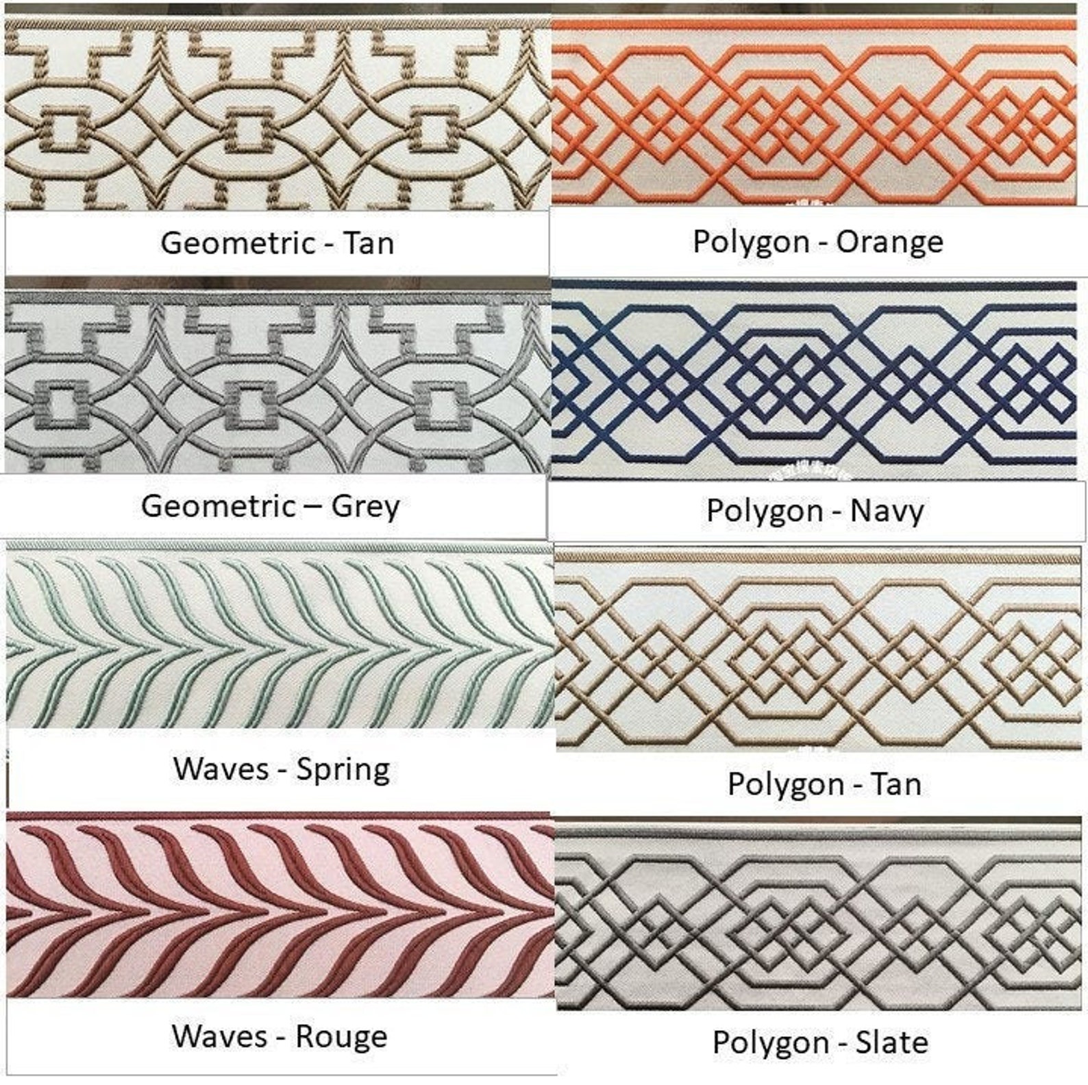 Drapes With Ribbon Trims, Add Fabric TRIM to Your Drapes, Curtains ...