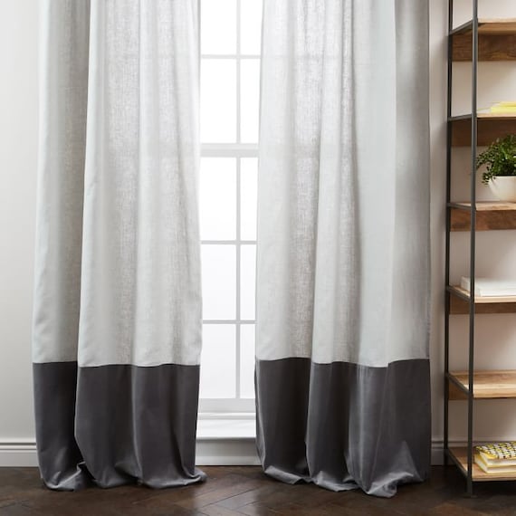 color block curtains target