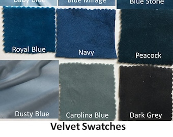 Fabric by the Yard, Extra Wide Velvet Curtain Fabric , Cotton Linen Blend, 110" wide.