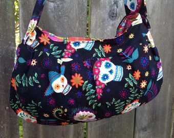 Day of the Dead Buttercup Bag