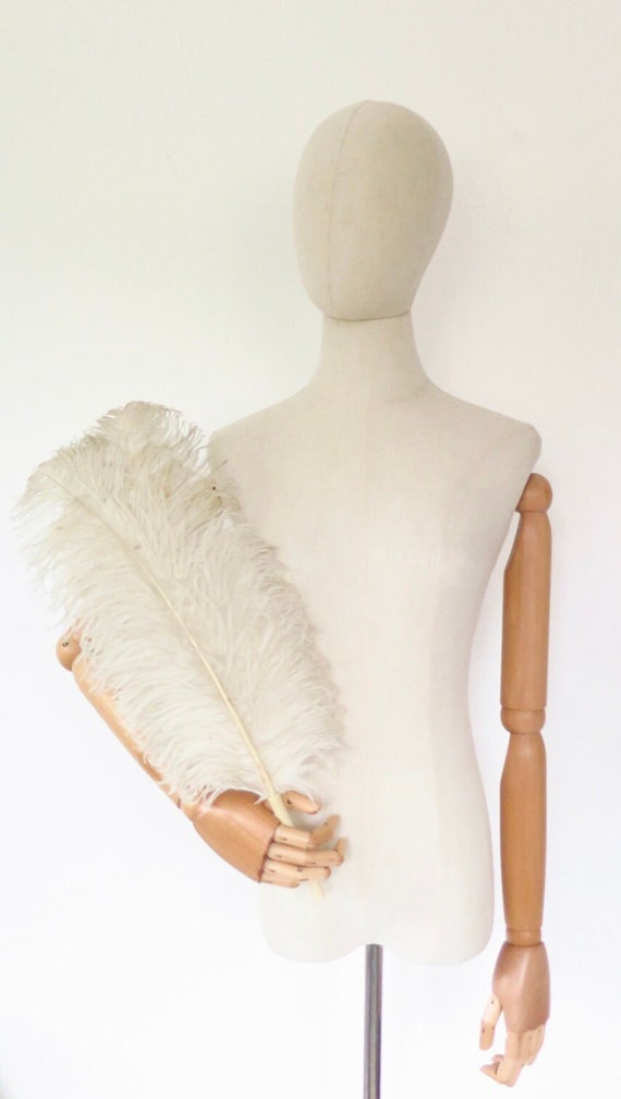 1920s Vintage Feather Feather Fan