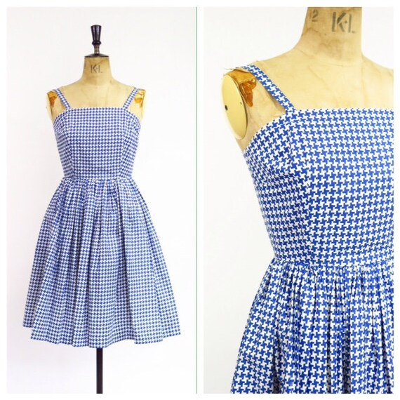 1950s Strap Swing Dress