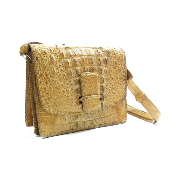 Vintage 1940s Alligator Handbag