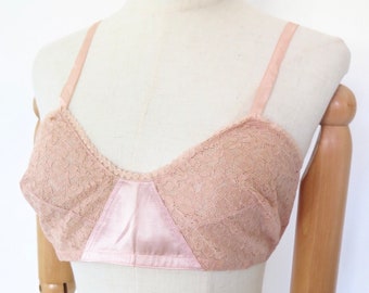 1930-1940s French bra top