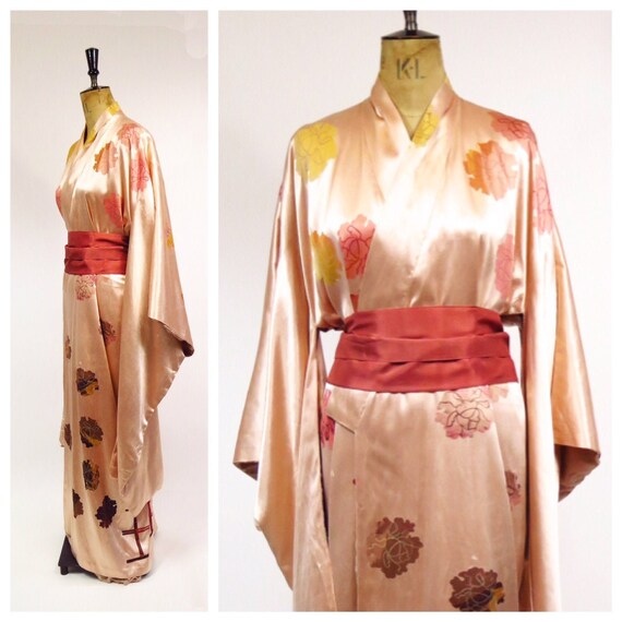 Original Vintage 1930s 1940s Theatre Costume Satin