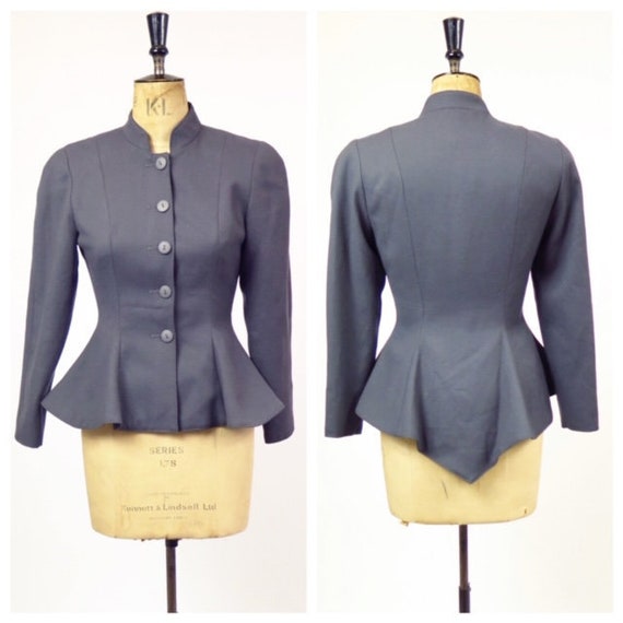 Original Vintage 1980s Does The 1940s Tailored Fit