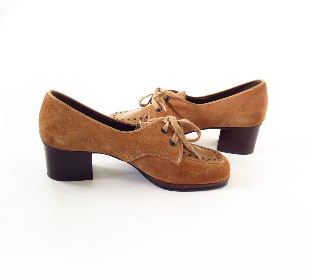 Brogue Heels - Etsy New Zealand