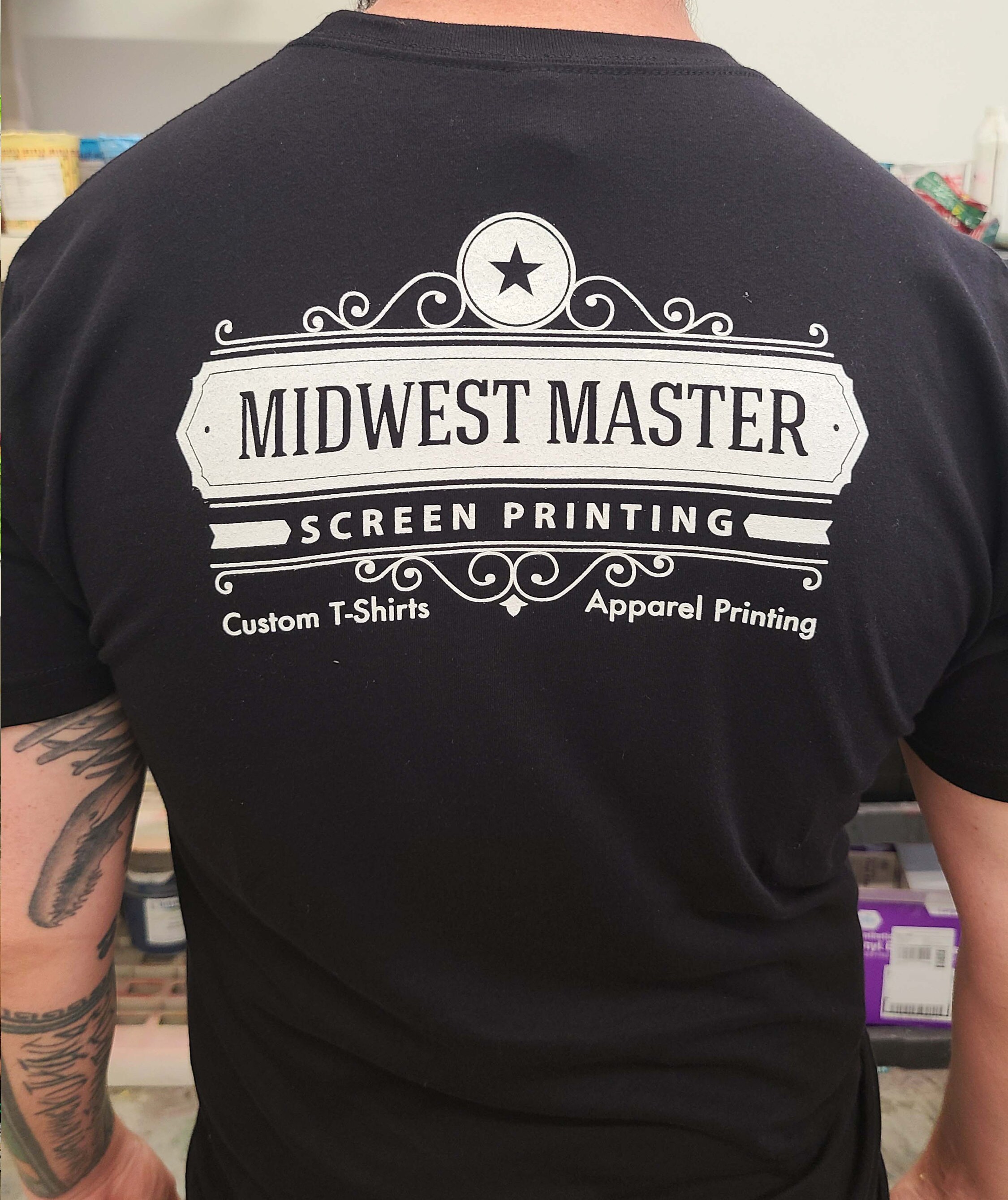 Sho'nuff Logo Tee From Midwest Master Screen Printing Etsy