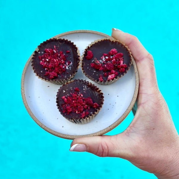 Vegan Keto Sunbutter Raspberry Chocolate