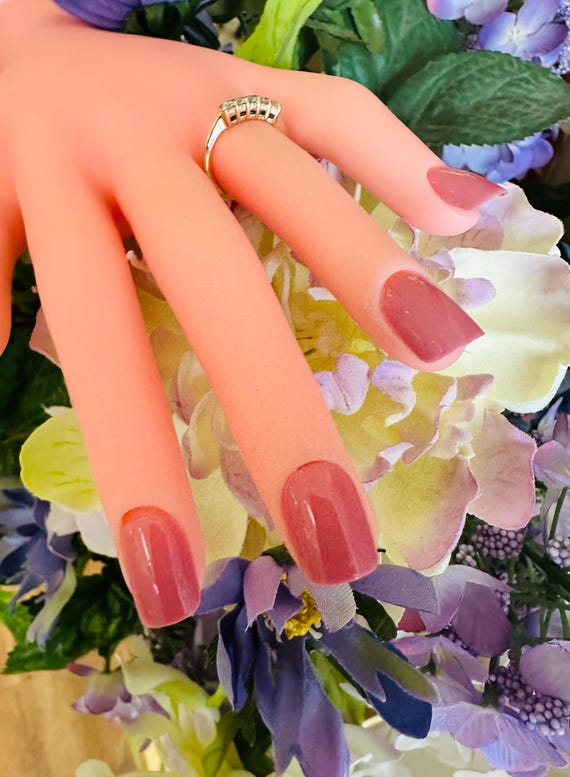 14kt yellow solid gold diamond ring - image 7