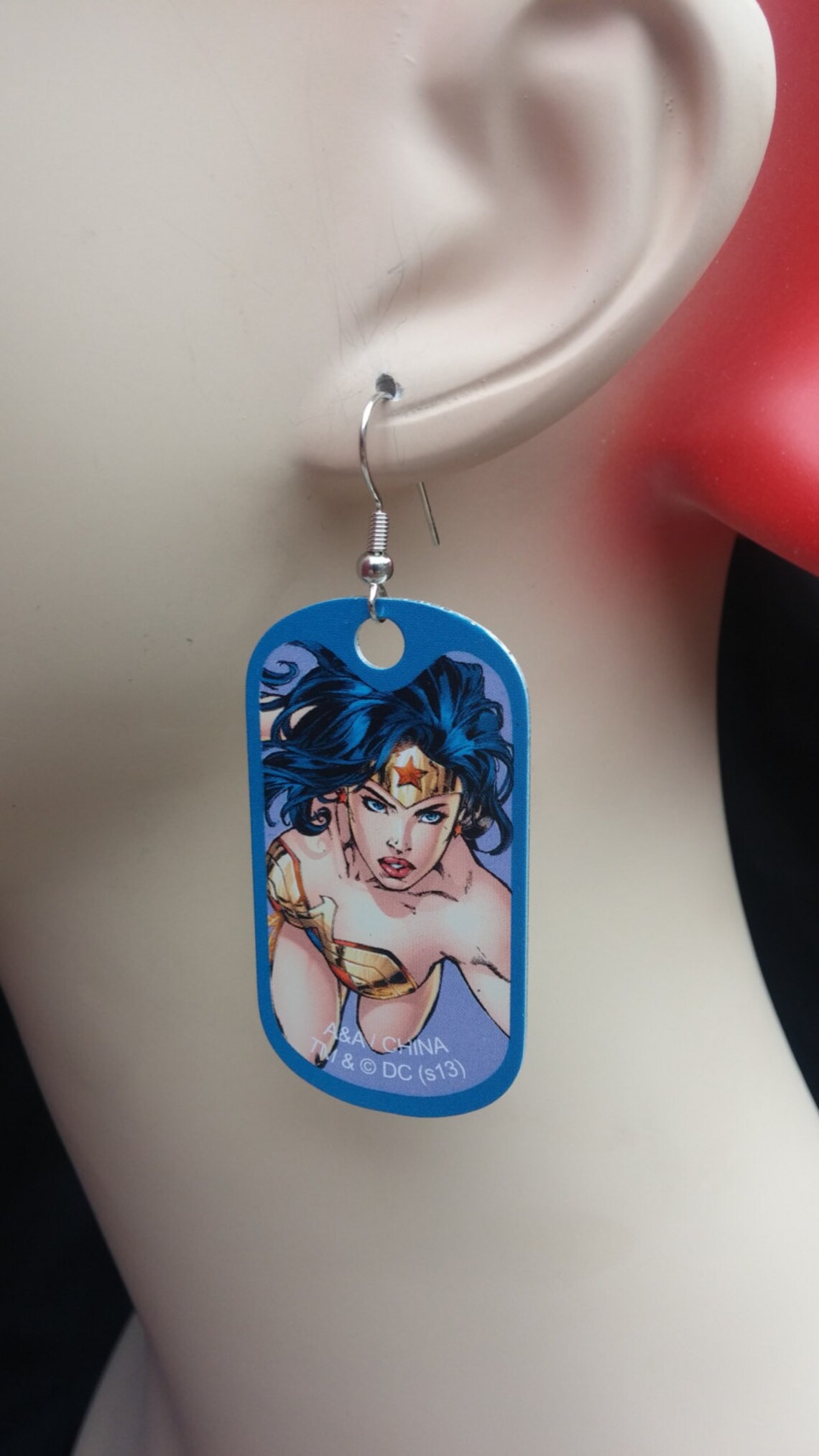 You Are Wonder Woman Show off Your Alter Ego With These Fun Earrings