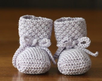 Crochet Pattern - Bootie pattern- Baby sock pattern - Baby shoe pattern - Crochet booties pattern