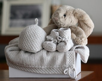 Crochet Pattern - Baby Gift Set 3 Pack, new baby crochet, baby shower gift, crochet baby gift, baby gift pattern
