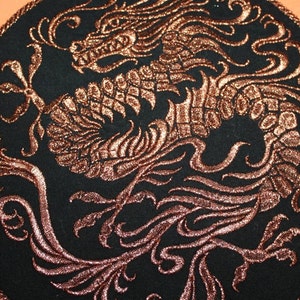 Chinese dragon Machine embroidery design instant download | Etsy