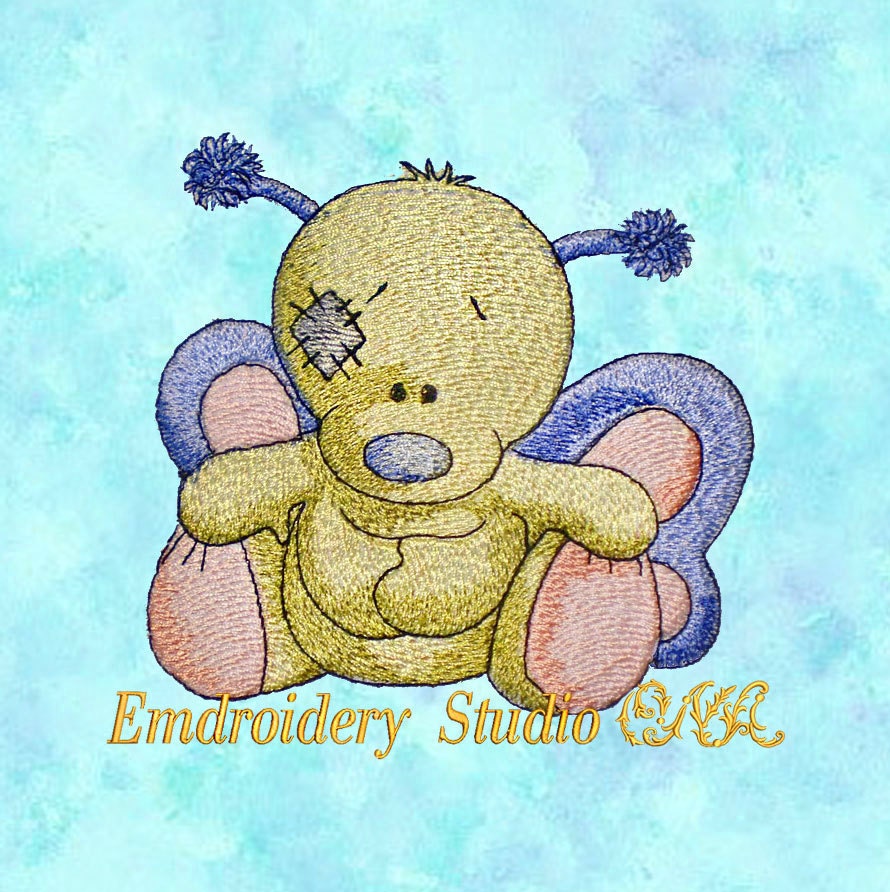 Machine embroidery design children series Old toy Etsy