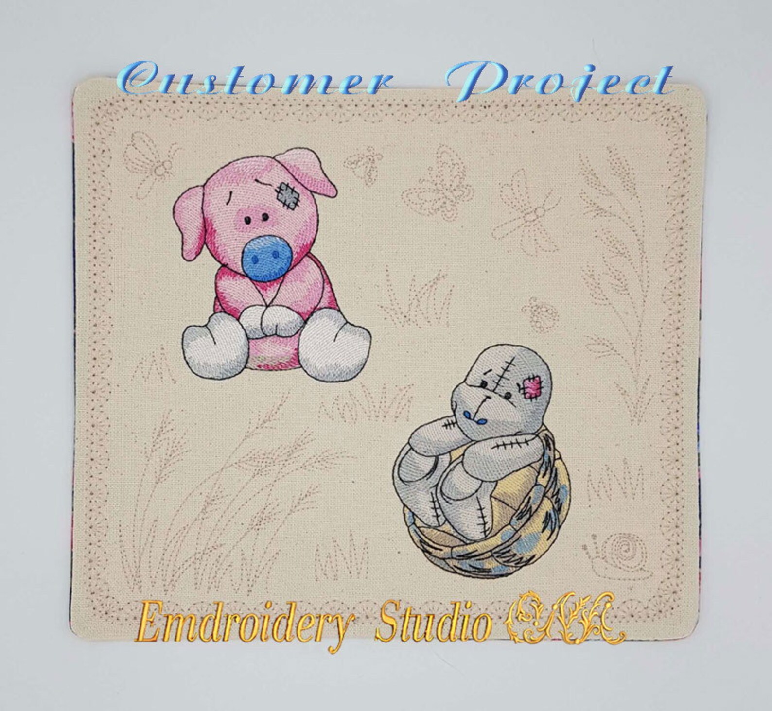 Machine Embroidery Design Children truffles the Etsy