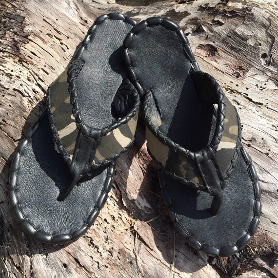 Army military camouflage sandals made 