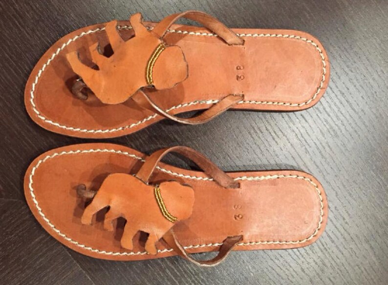 English Bulldog Lady Flip flops leather shoes handmade gift | Etsy