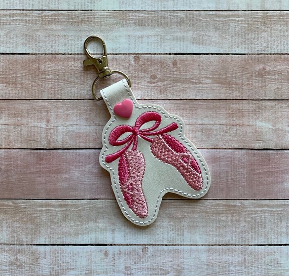 familiar × stina Dahlia Ballet Charm Ballet Shoes Snap Tab, Ballerina Charm, Dance Themed Snap