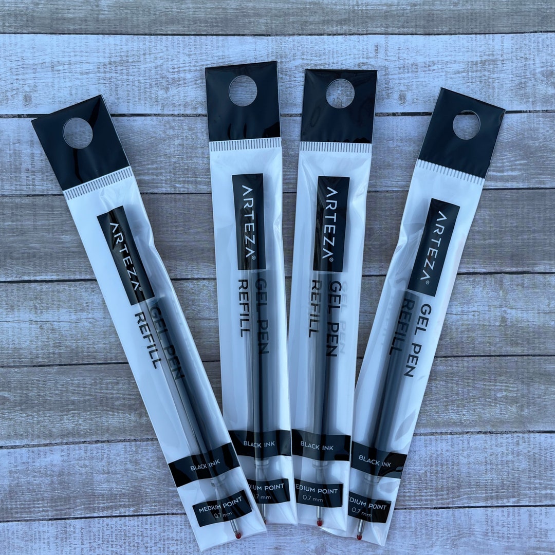 Gel Pen Refills, Inkjoy Compatible Gel Ink, Glitter Pen Refills, Medium Point Ink for Glitter