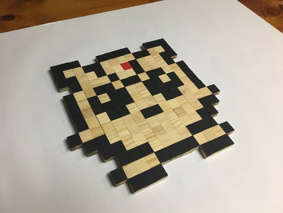 Wood Wall Art Pokemon Jigglypuff Nintendo Furniture Etsy