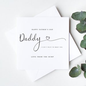 Love From Bump Father's Day Card for Daddy image 2