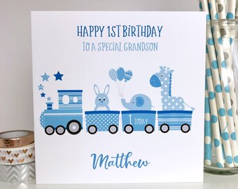 1st Birthday Card Etsy