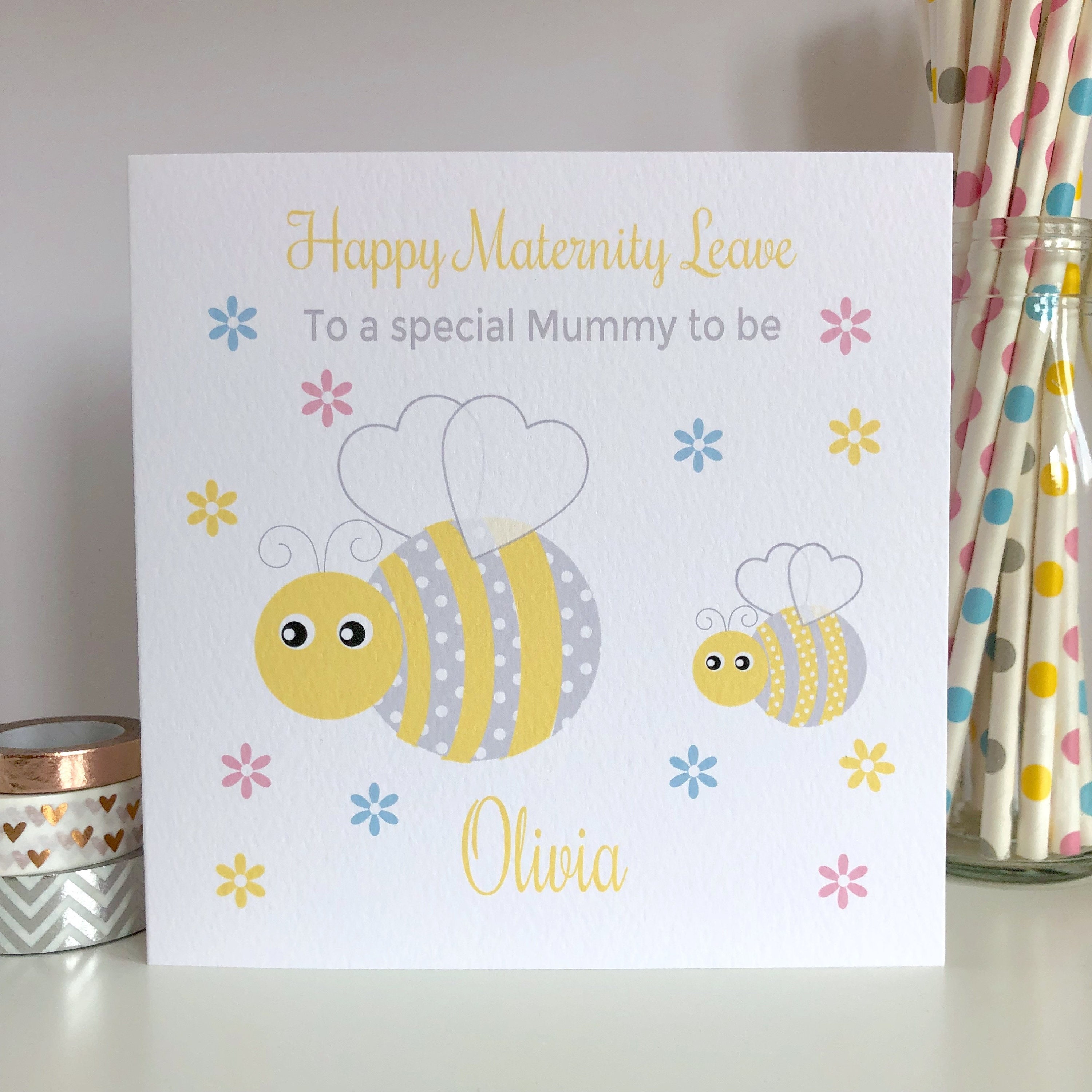 Maternity Leave Card