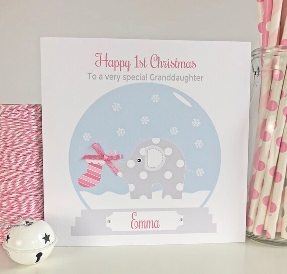 personalised 1st christmas
