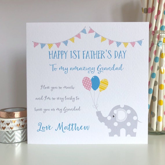 first fathers day as grandad