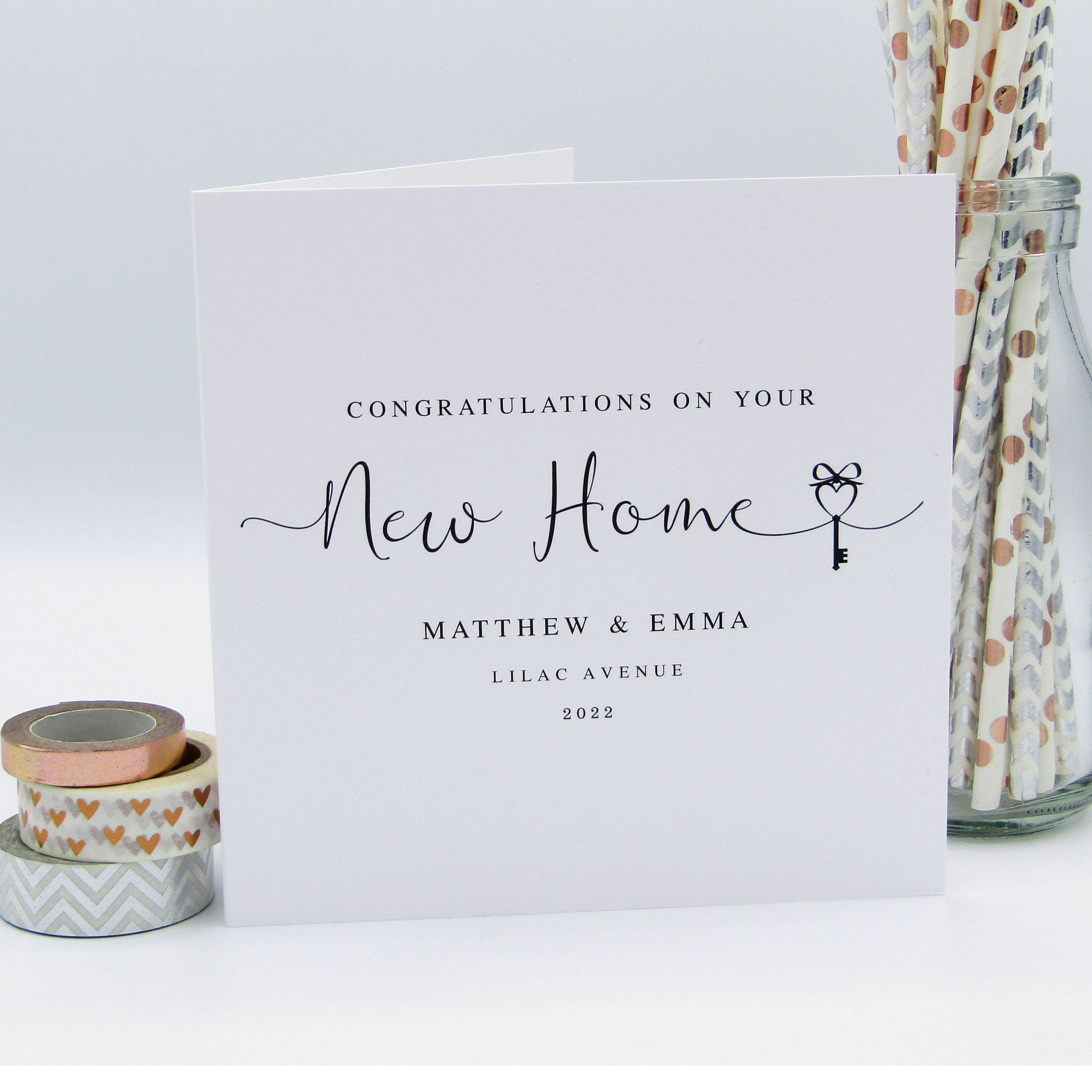 Personalised Congratulations on Your New Home Card Happy hq nude image