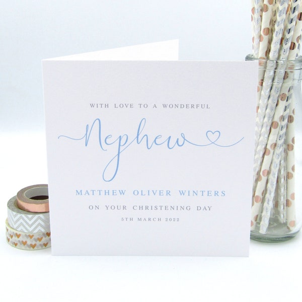 Christening Card Etsy UK