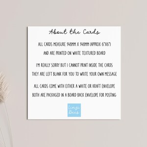 Personalised Goddaughter Christening Card - Pink and Grey Typography Design bild 5
