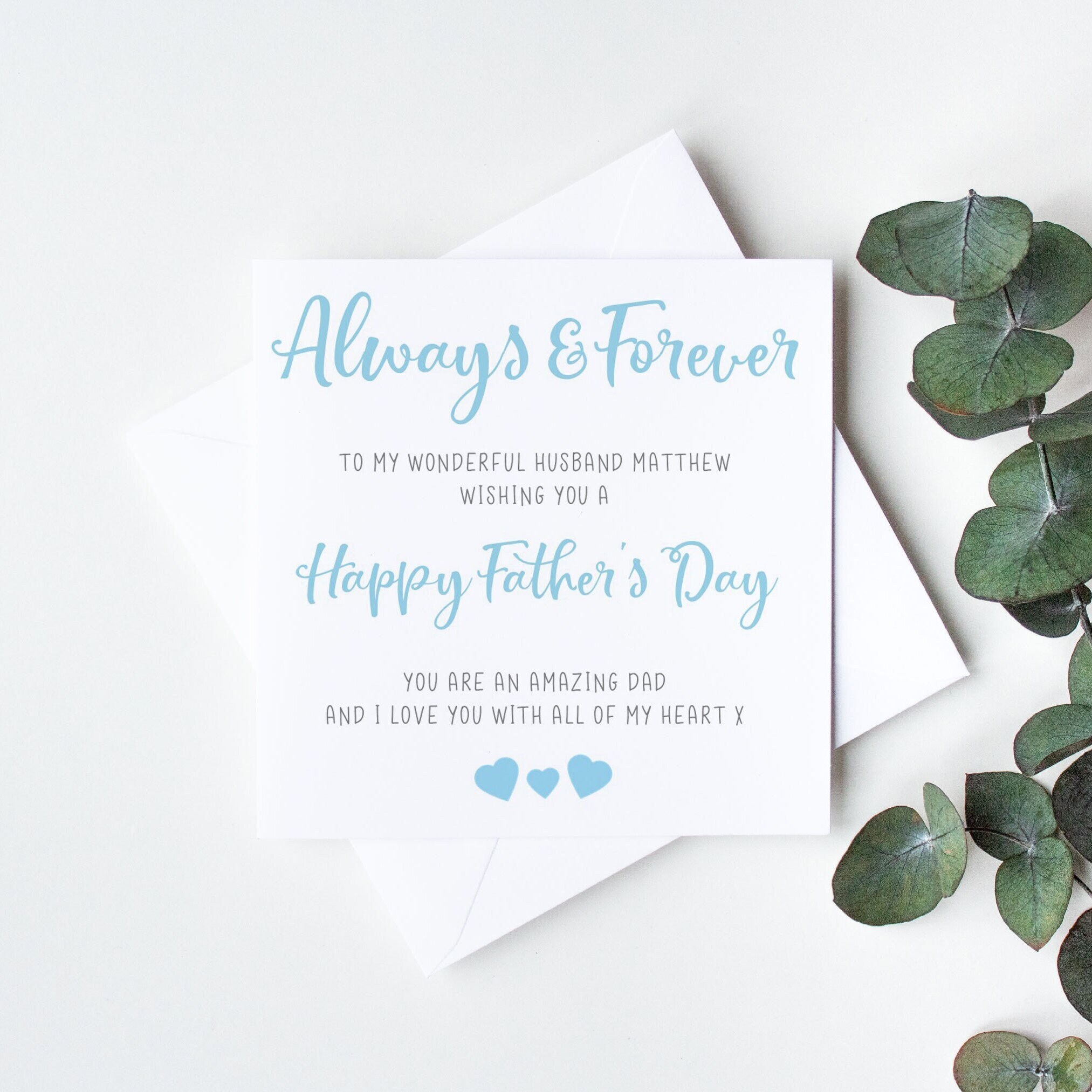 Wishing my husband happy fathers day 2025