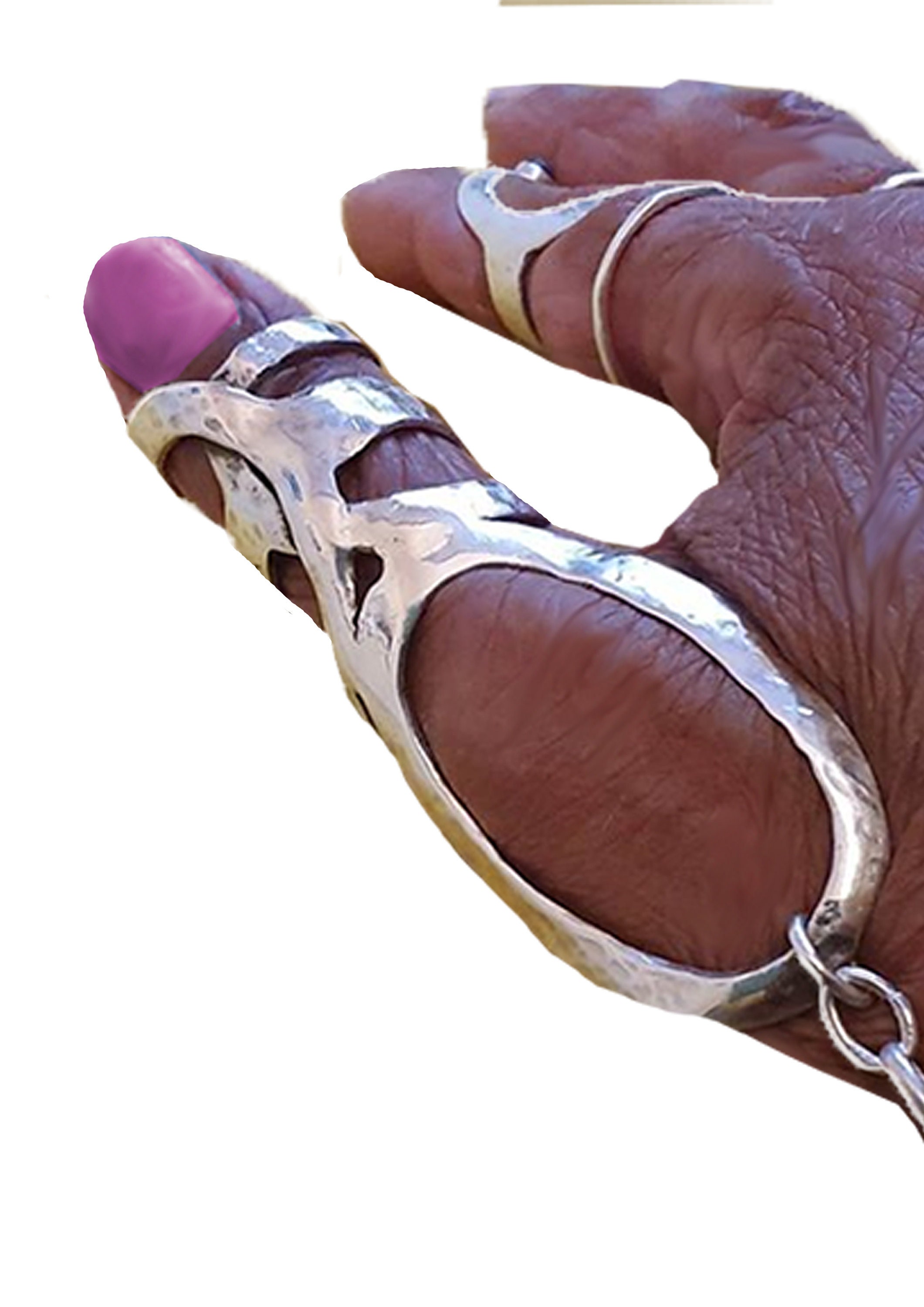 935 Silver Thumb Splint Stabilise MCP CMC & Palmar Etsy