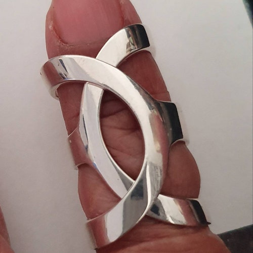 Ring Splint 935 Silver Interlock Splint for Mallet Trigger Etsy UK