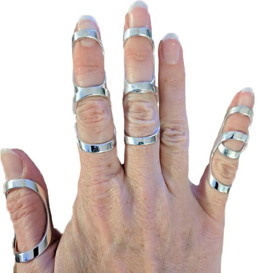 Single Splint 935 Silver for Stabilising Fingers Pip / Dip Etsy