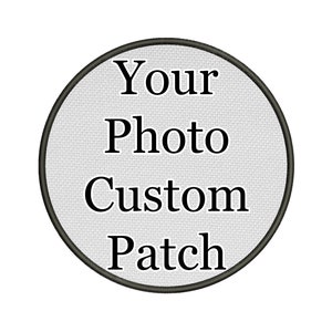 Circle Patch, Custom Patch, Photo Patch, Personalized Patch, Back Patch, Picture Patch, Jacket Patch, Custom Patches, BackPatch, Small Patch