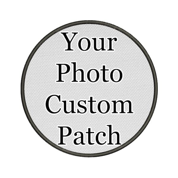 Écusson circulaire, écusson personnalisé, écusson photo, écusson personnalisé, écusson arrière, écusson photo, écusson veste, écussons personnalisés, backPatch, petit écusson