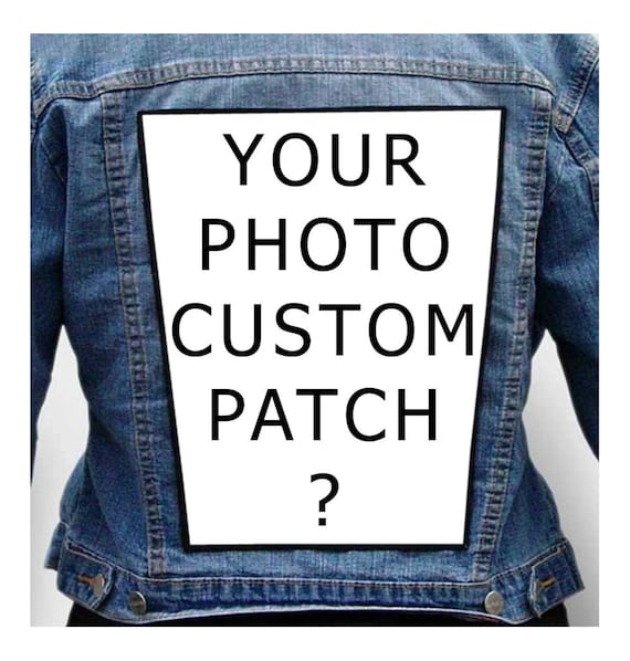 Backpatch, Custom Patch, Photo Patch, Personalized Patch